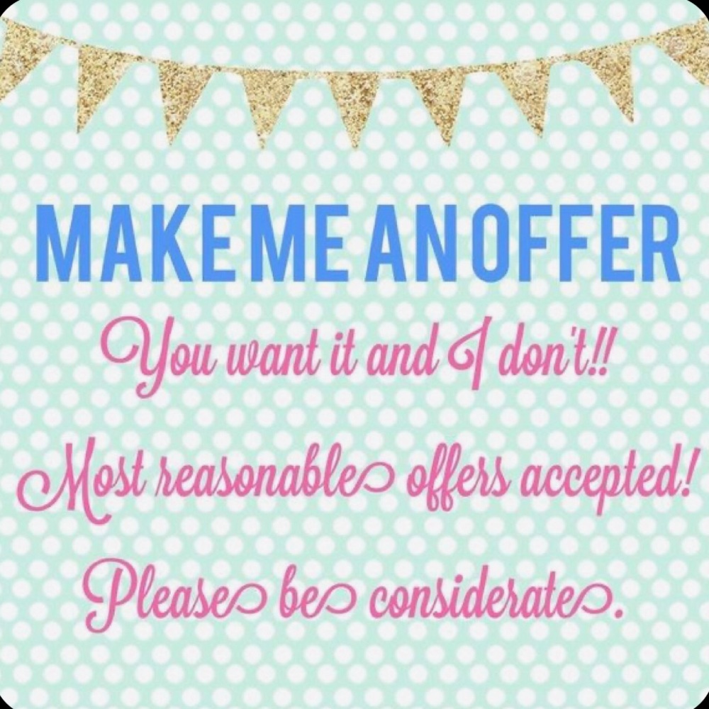 Reasonable Offers Accepted